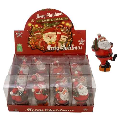 [HN0658] Adorno navideño Papá Noel, CAJA x12