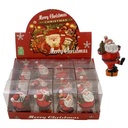 Adorno navideño Papá Noel, CAJA x12