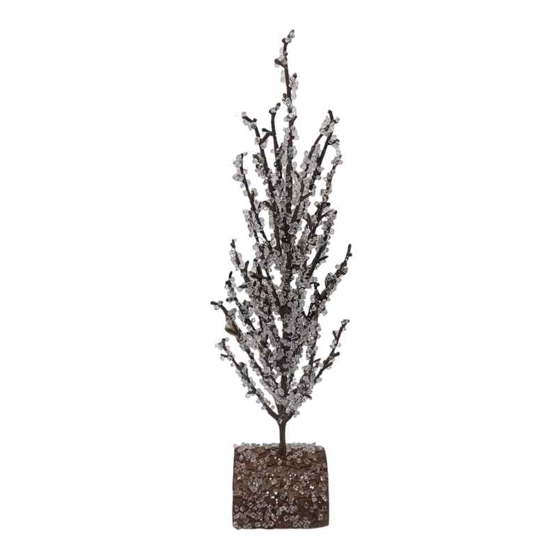 [HN0733] Adorno navideño árbol de mesa, con brillo