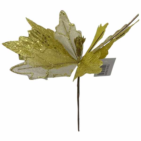 [HN0745] Adorno navideño flor, en bolsa