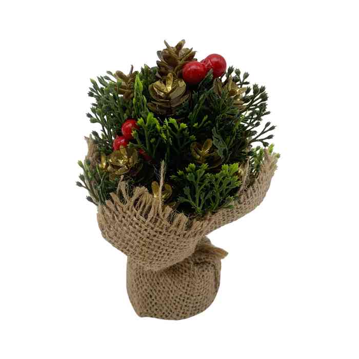 [HN0757] Adorno árbol navideño para mesa, mini