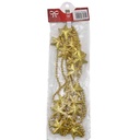 Guirnalda cadena de bolitas, con estrellas, en bolsa