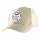 Gorro con visera, Uruguay aplique de goma ballena BEIGE, Armoric