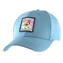Gorro con visera, Uruguay con aplique tero, CELESTE, Armoric