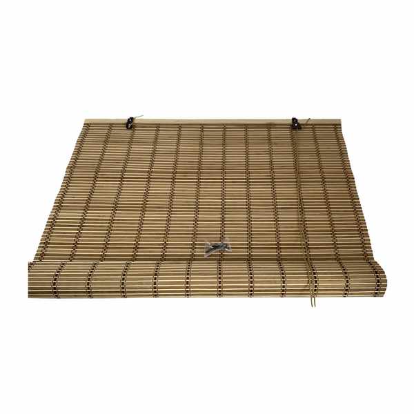 Cortina enrollable de bambú 120x180, en bolsa