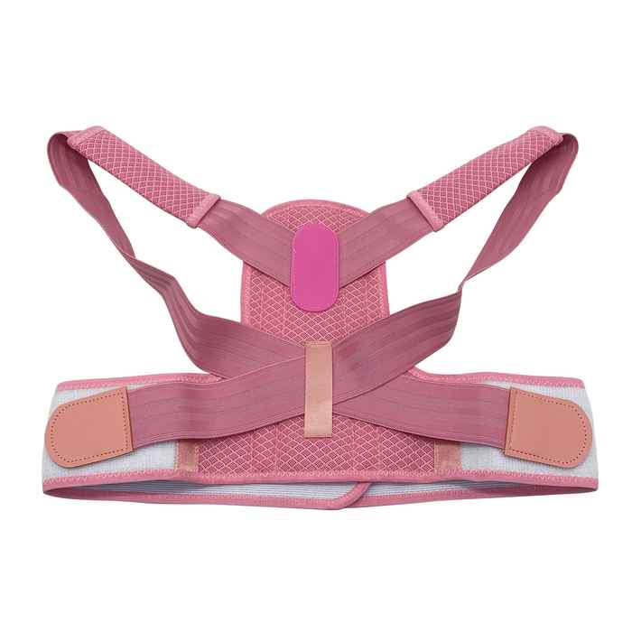 [HV1101] Protector faja correctora de postura infantil con velcro, 2 colores, en bolsa