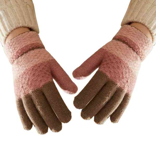 [HV1168] Guantes de adulto, tejido, en bolsa, varios colores