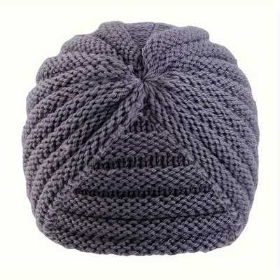 [HV1183] Gorro de adulto tejido, turbante, varios colores