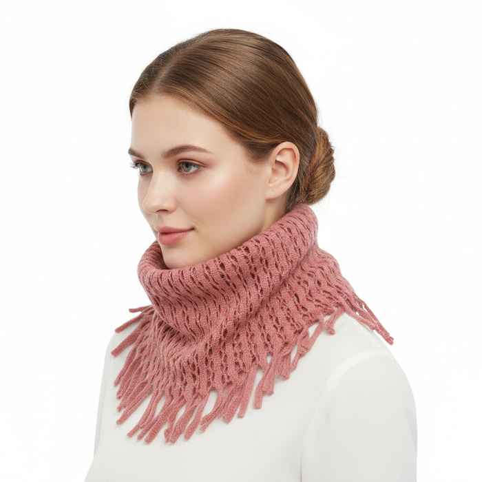 [HV1208] Bufanda de adulto cerrada tejida, varios colores