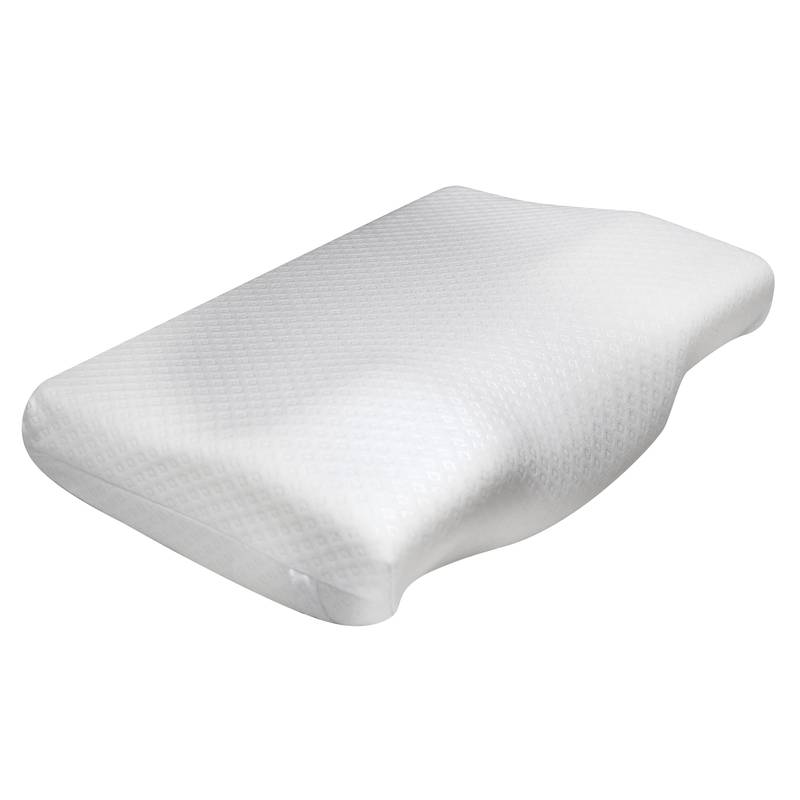 [HV1217] Almohada anatómica con memoria FIBRASCA, formato anátomico ortopédico para cervicales, en bolsa