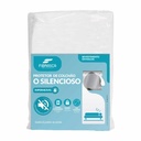 Protector de colchón FIBRASCA, de poliéster, impermeable ajustable, 1 plaza, en bolsa