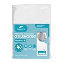 Protector de colchón FIBRASCA, de poliéster, impermeable ajustable, 2 plazas, en bolsa