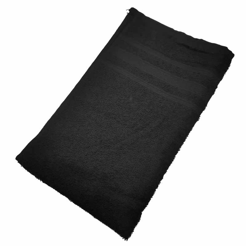[HV1230B] Toalla de mano, 100% algodón, 40x65cm, 280g, negro, Berlina by Teka