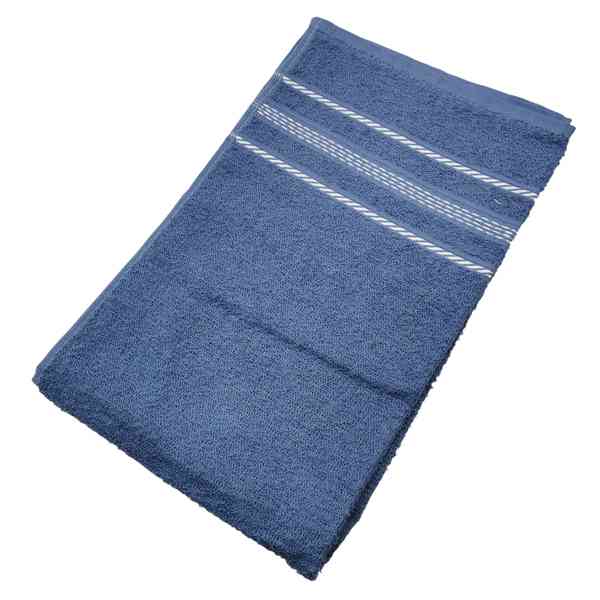[HV1230D] Toalla de mano, 100% algodón, 40x65cm, 280g, azul, Berlina by Teka