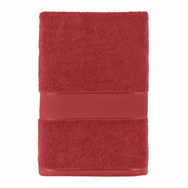 [HV1248D] Toalla de mano, 100% algodón, 45x80cm, 520g, premium, rojo, Berlina by Teka