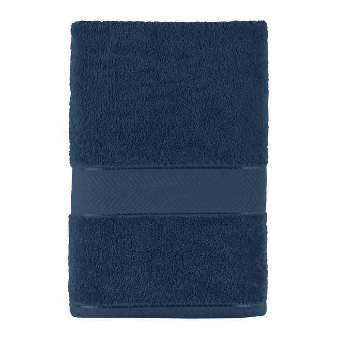 [HV1249B] Toalla de baño, 100% algodón, 67x140cm, 520g, premium, azul, Berlina by Teka