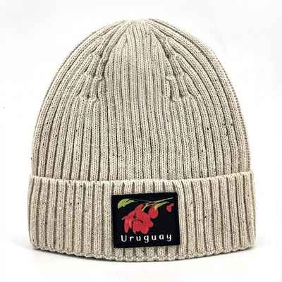 [HV1254C] Gorro de adulto tejido, URUGUAY ceibo, Armoric