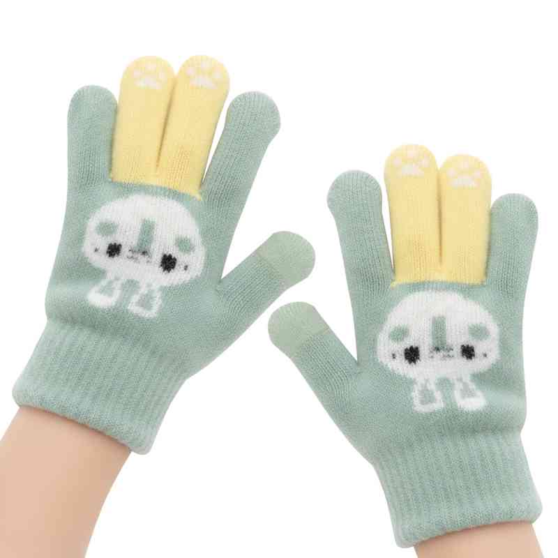 [HV1272] Guantes infantiles, tejidos, varios colores