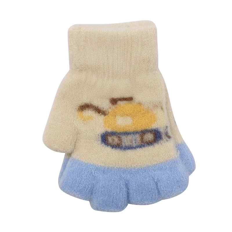 [HV1277] Guantes infantiles, tejidos, sin dedos, varios colores