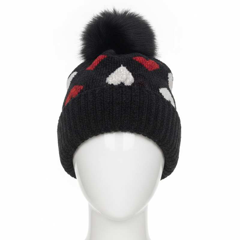 [HV1299] Gorro de adulto, de chenille forrado, con pompón, varios colores