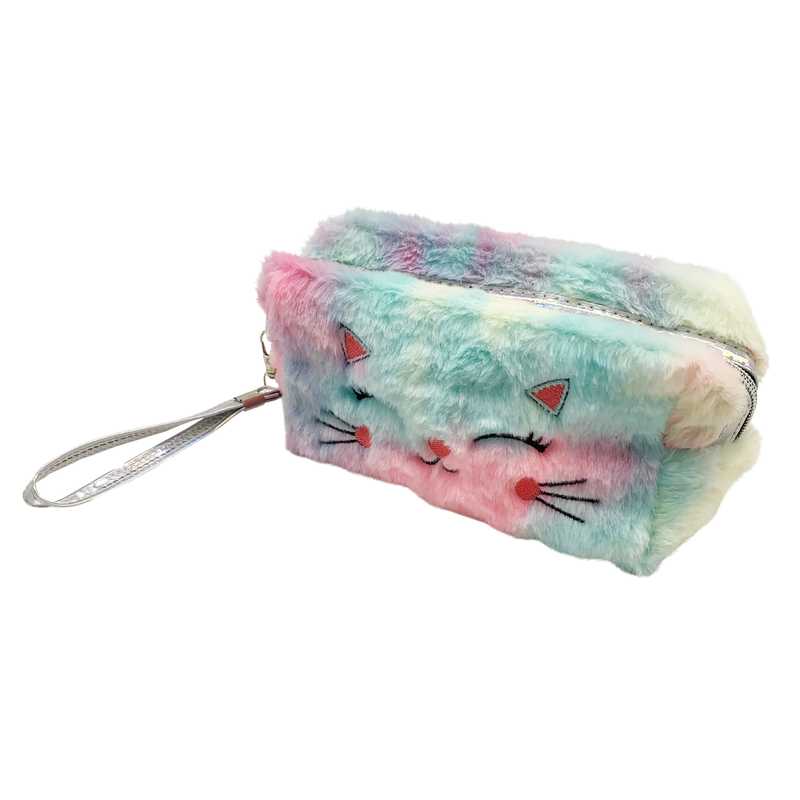 Neceser de peluche, en bolsa varios diseños