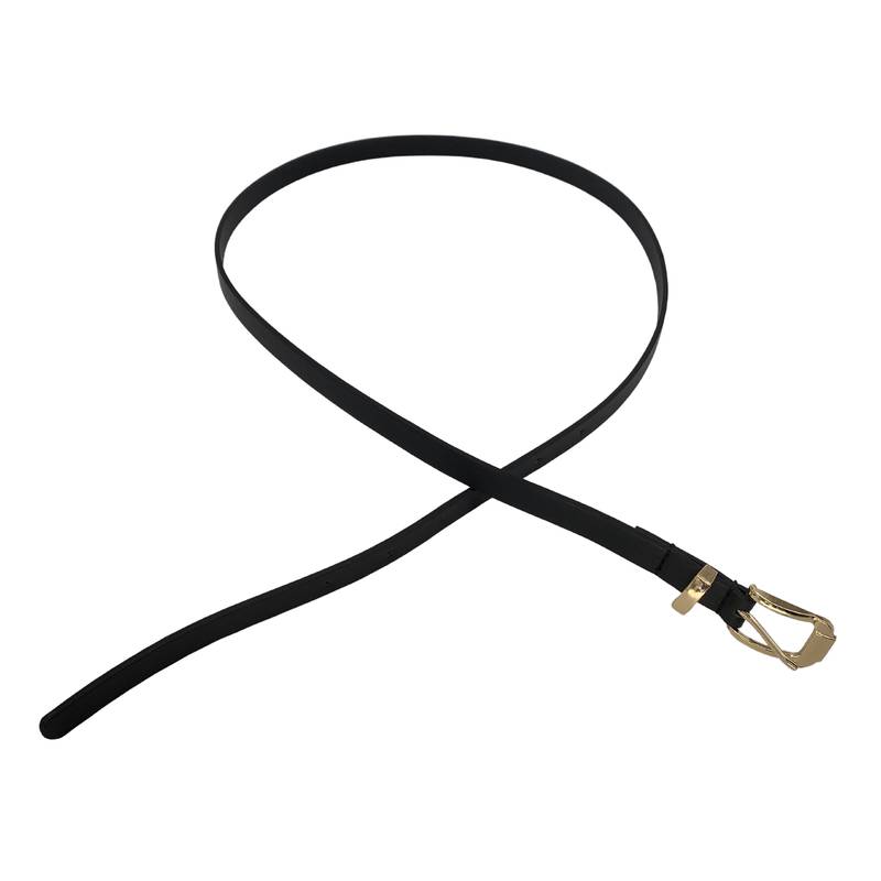 [HW1091] Cinturón de PU para dama con hebilla, 2 colores, en bolsa