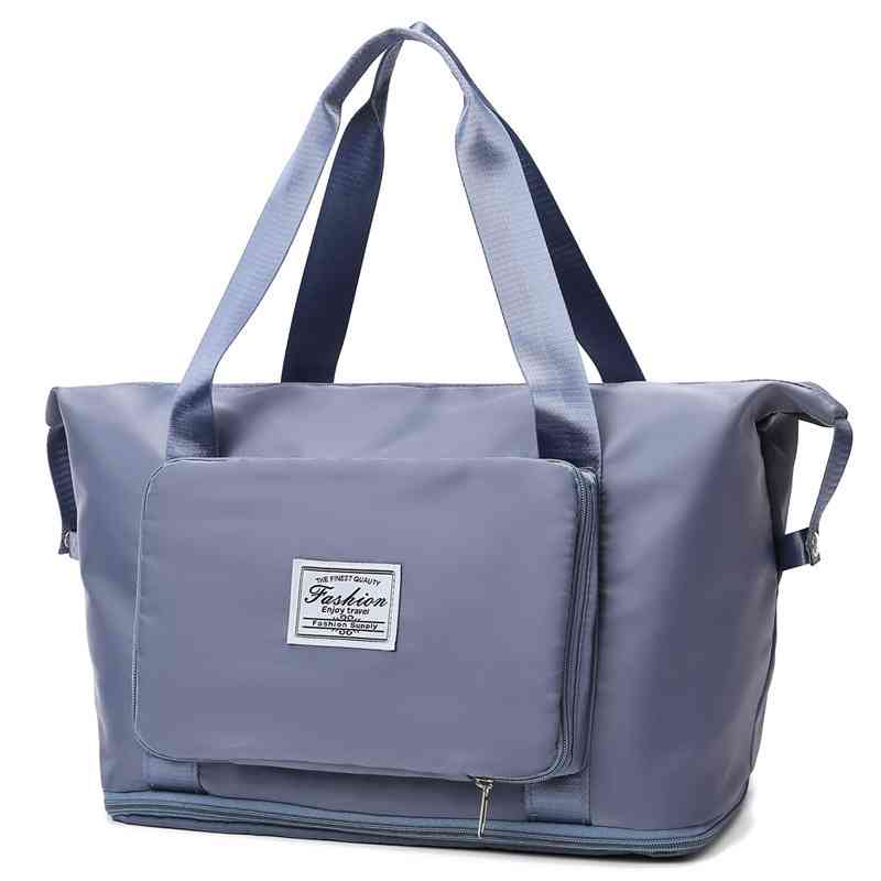 [HW1102] Bolso extensible con enganche para valija 2 bolsillos, bolsillos exteriores, en bolsa varios colores