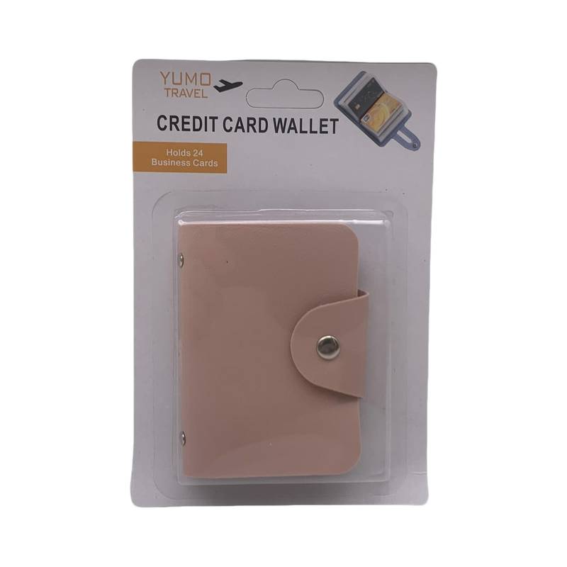 [HW1111] Billetera tarjetero de PU, en blister, varios colores
