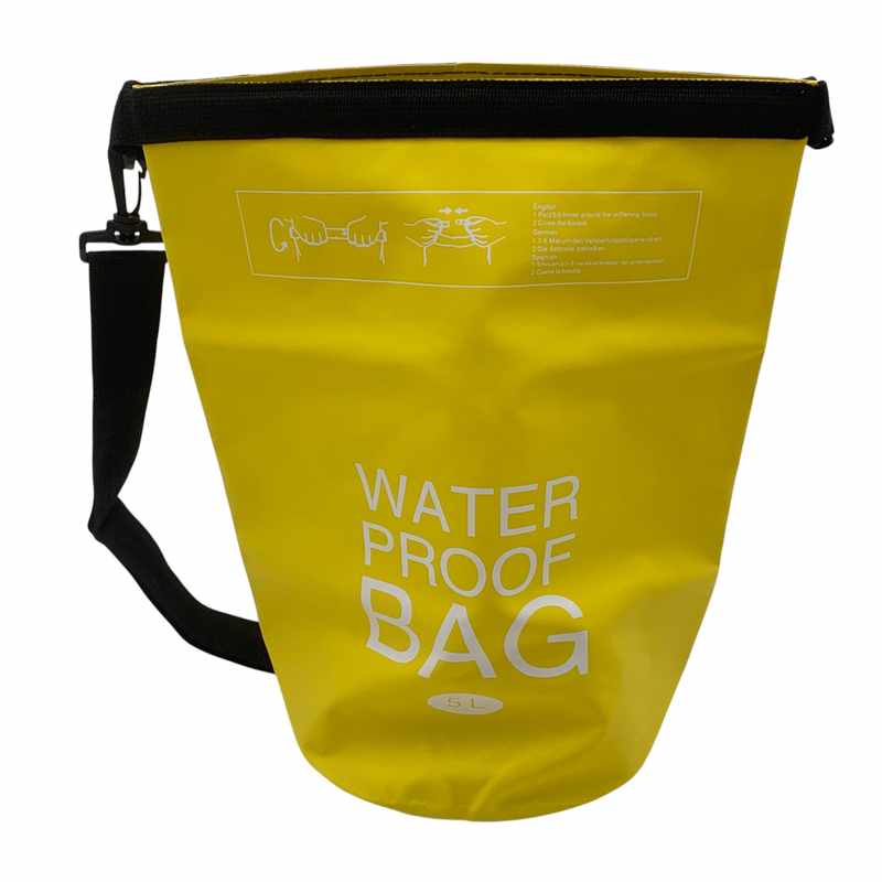 [HW1196] Bolso naútico 5L de PVC flexible, con correa, impermeable, varios colores