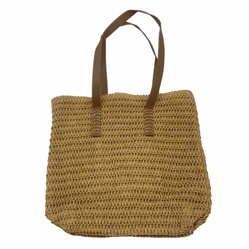 [HW1304] Cartera de fibra natural