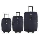 Valijas Berlina x3 NEGRO, de arrastre, semi rígidas, ruedas en línea, fuelle 5cm con base extensible, 2 bolsillos exteriores,manija telescópica, tranca numérica, correa para ajustar ropa, bolsillo