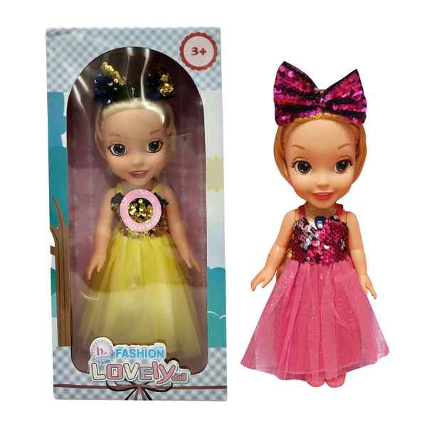 Muñeca princesa con sonido, en caja