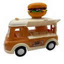 Set de cocina, camión food truck con luz y sonido, con accesorios, 3AA, en caja