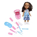 Muñeca con set de dentista, 25cm, en bolsa