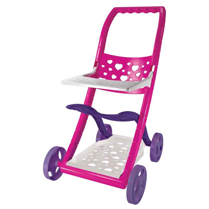[JA2416] Coche para muñeca de plástico con mesa, en bolsa