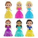 Muñeca princesa para armar en caja, 6 diseños