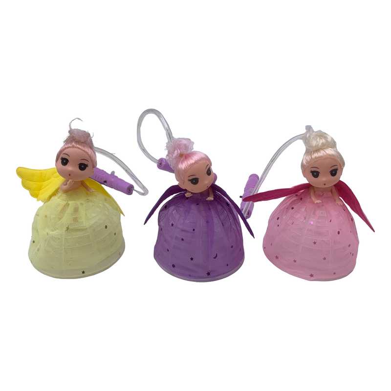 [JA2534] Muñeca de plástico con luz, PACKx5, varios colores