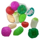 Vegetales de goma, con chifle x6, en red