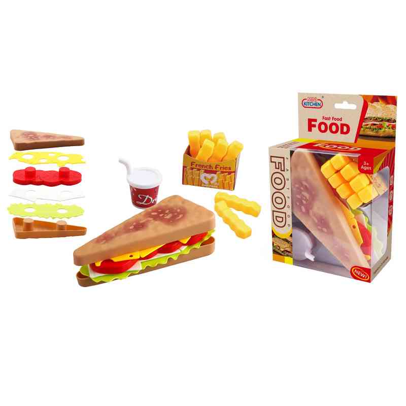 [JA2673] Set de cocina, sandwiche encastrable, con accesorios, en caja