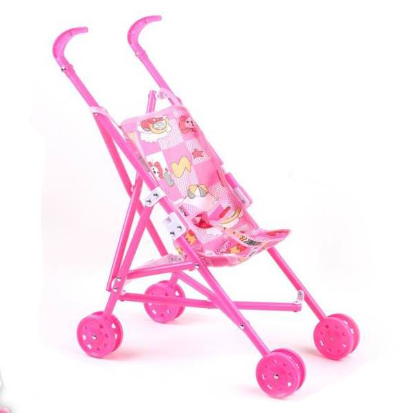 [JA2729] Coche para muñeca, de plástico, paragüitas
