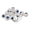 Guirnalda 10 luces LED ojos, 2AA, en bolsa