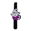 Pulsera de fieltro con aplique halloween, PACK x12