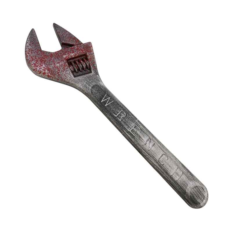 Llave francesa de plástico