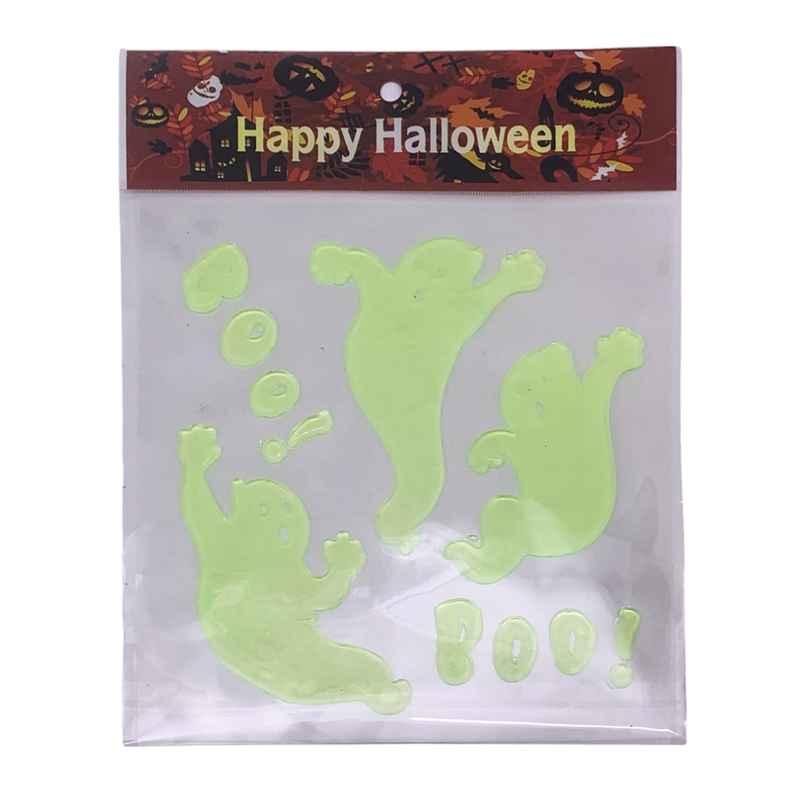 [JH1038] Adorno fluorescente de gel autoadhesivo, para vidrio en bolsa varios diseños