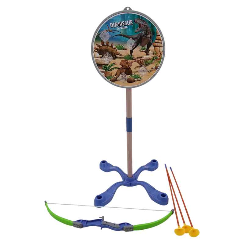 [JO5311] Arco y flechas x3 con blanco de pie, en caja