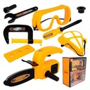 Herramientas 8 piezas con motosierra, en caja