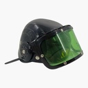 Gorro casco de plástico, policía