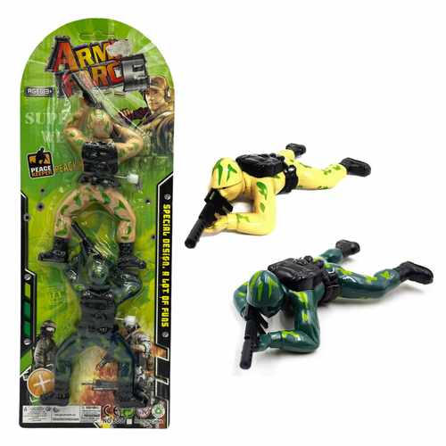 [JO5576] Soldado x2, a cuerda en blister