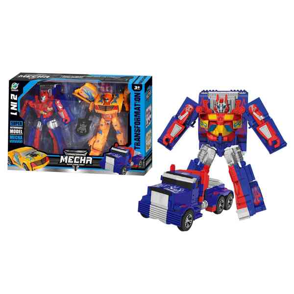 [JO5741] Robot auto x2, en caja, varios colores