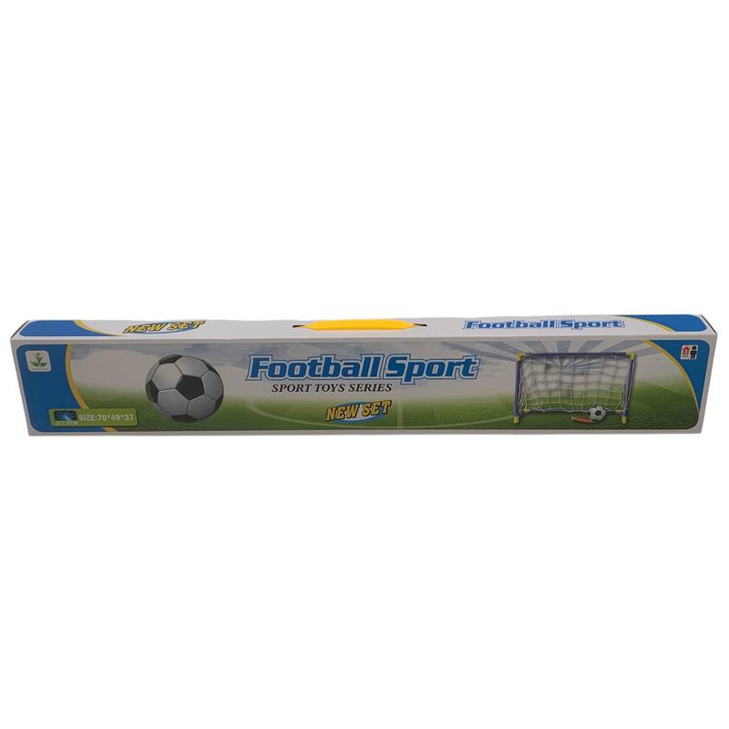 [JO5785] Arco de fútbol, con pelota e inflador, en caja